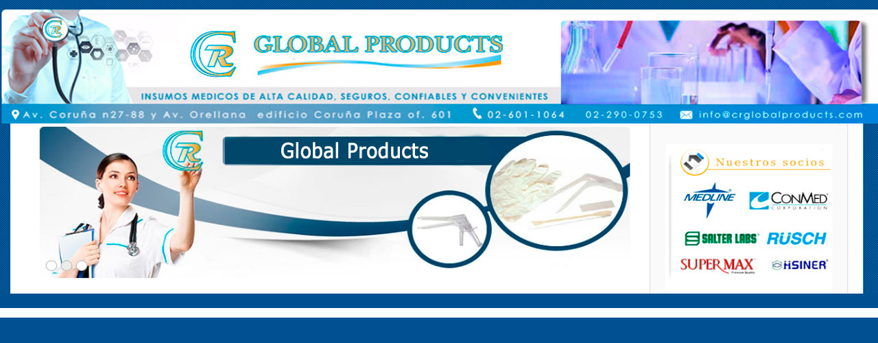 Insumos médicos Crglobal products