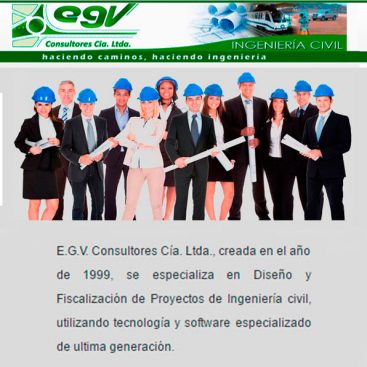 Ingenieria civil E.G.V. Consultores