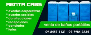 alquiler de banios portatiles renta cabs